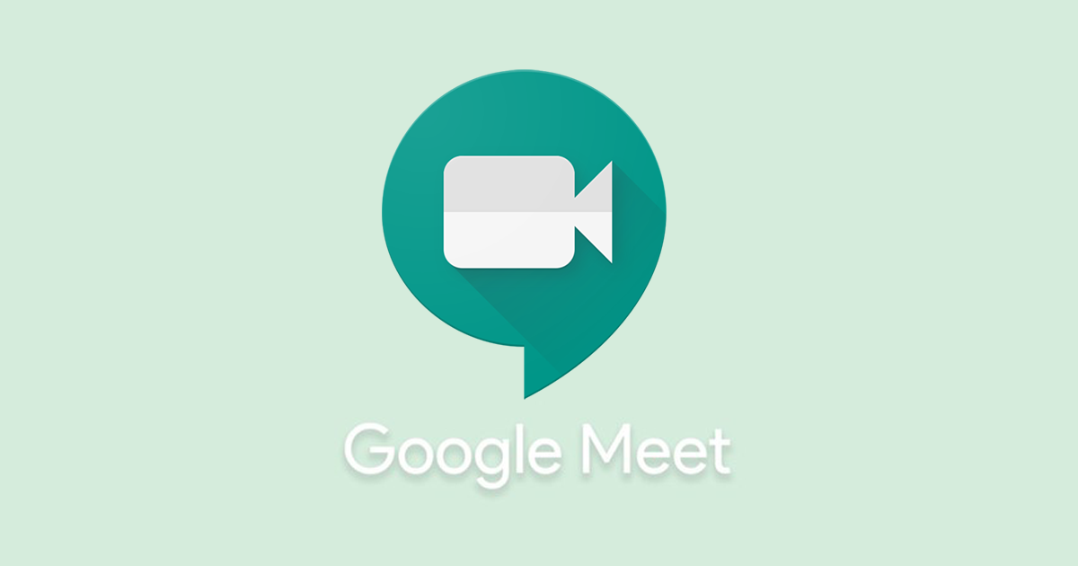 Animated Google Meet Logo